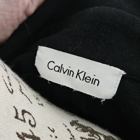 Calvin Klein Vintage 90s Double-breasted  Black Dress  (Stretchy) - Picture 5 of 5